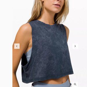 NWT Lululemon Tie Dye All Yours Crop Tank